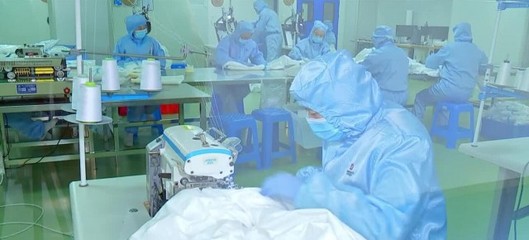 泰州醫藥企業加緊生產防護用品 助力各地抗疫